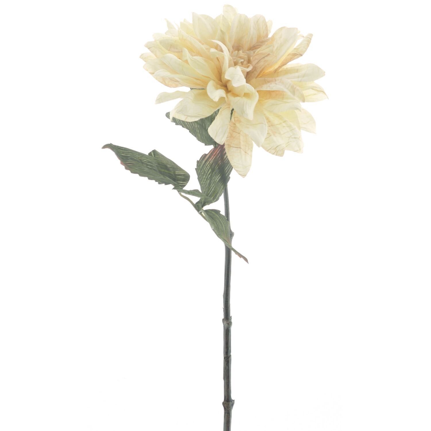 Pronto Wonen Kunstbloem Varenzo dahlia M beige Beige|Wit Woonaccessoire