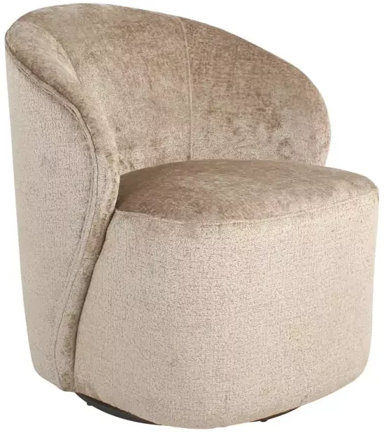 Sofia draaifauteuil Richmond Taupe Chenille