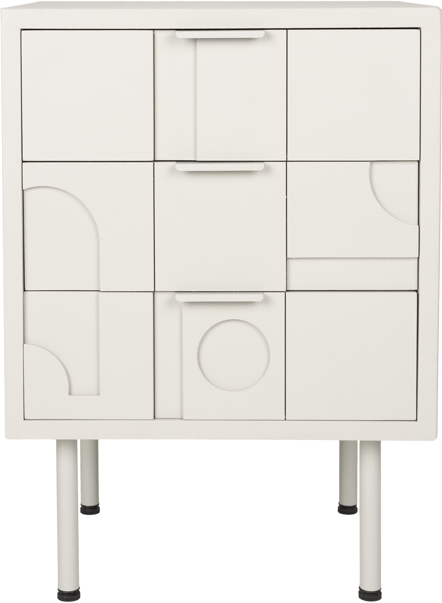 Bijzettafel / Bedstand Funk White Label Living Bijzettafel ZVR2300442