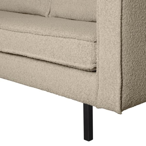 BePureHome Rodeo 2.5-zitsbank boucle beige Beige 2-zitsbank