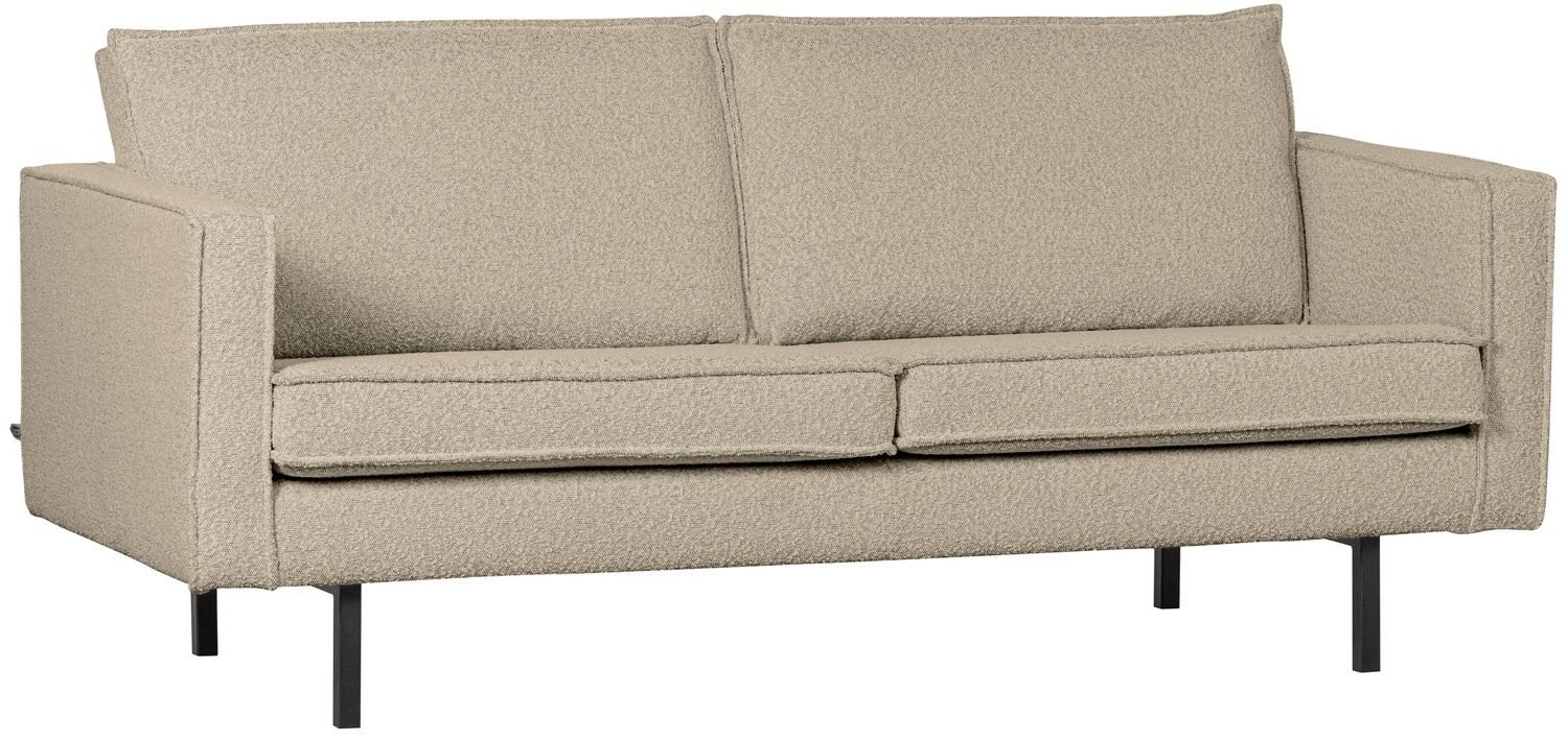 BePureHome Rodeo 2.5-zitsbank boucle beige Beige 2-zitsbank