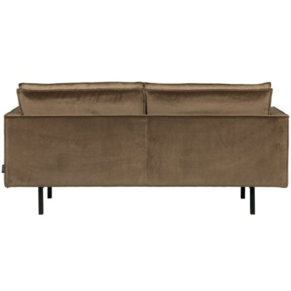 BePureHome Rodeo 2,5-zitsbank velvet taupe Taupe 2-zitsbank