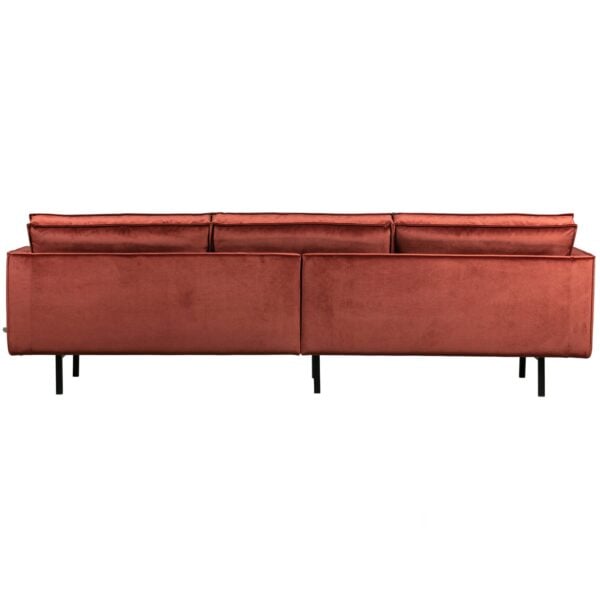 BePureHome Rodeo 3-zitsbank velvet chestnut Paars 3-zitsbank