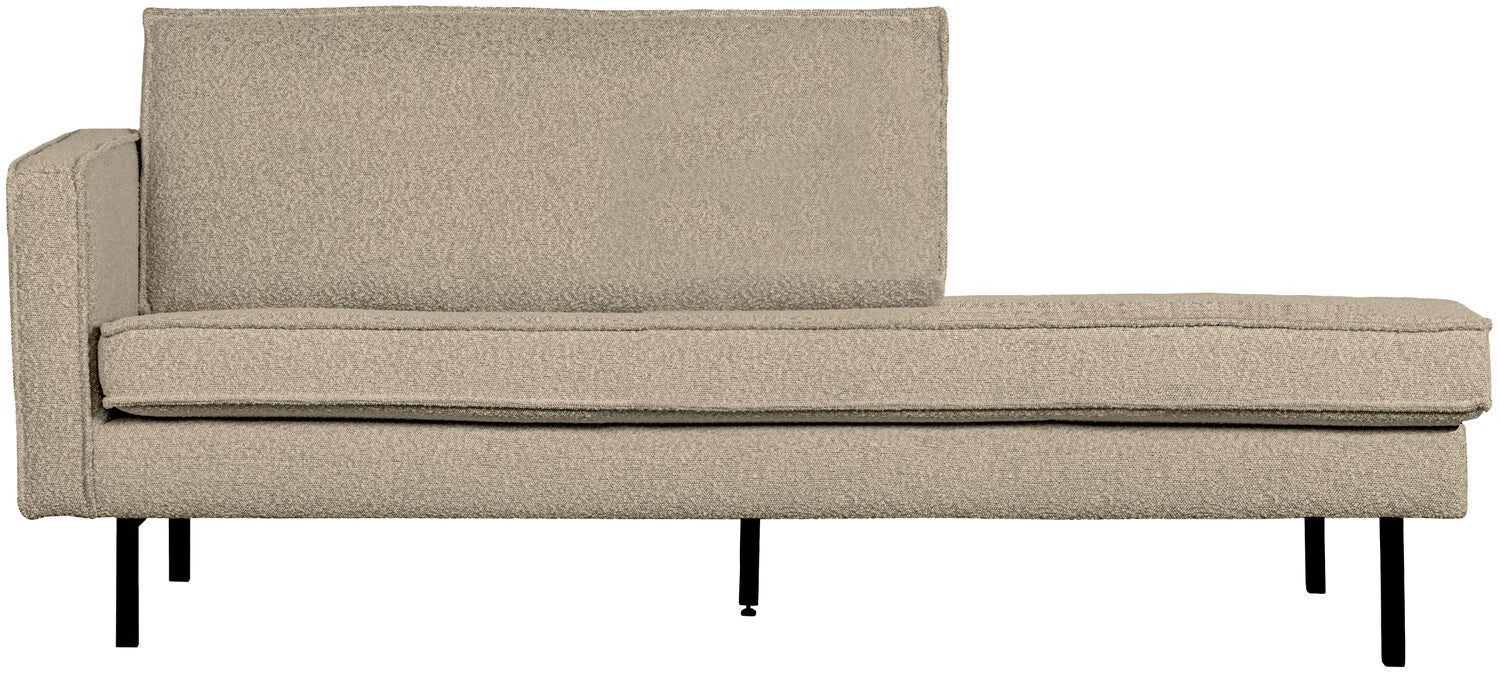 RODEO DAYBED LEFT BOUCLÉ BEIGE