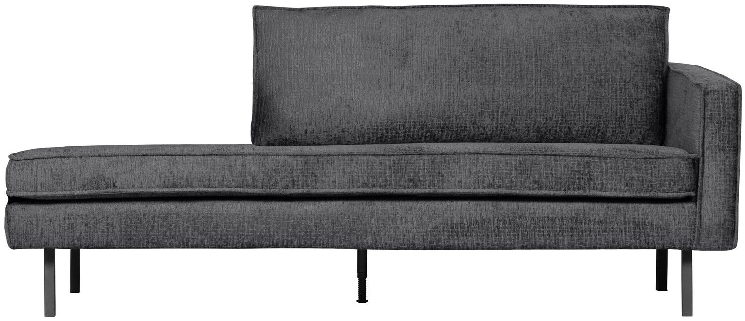 BePureHome Daybed Right Rodeo - Velvet - Mountain - 85x203x86