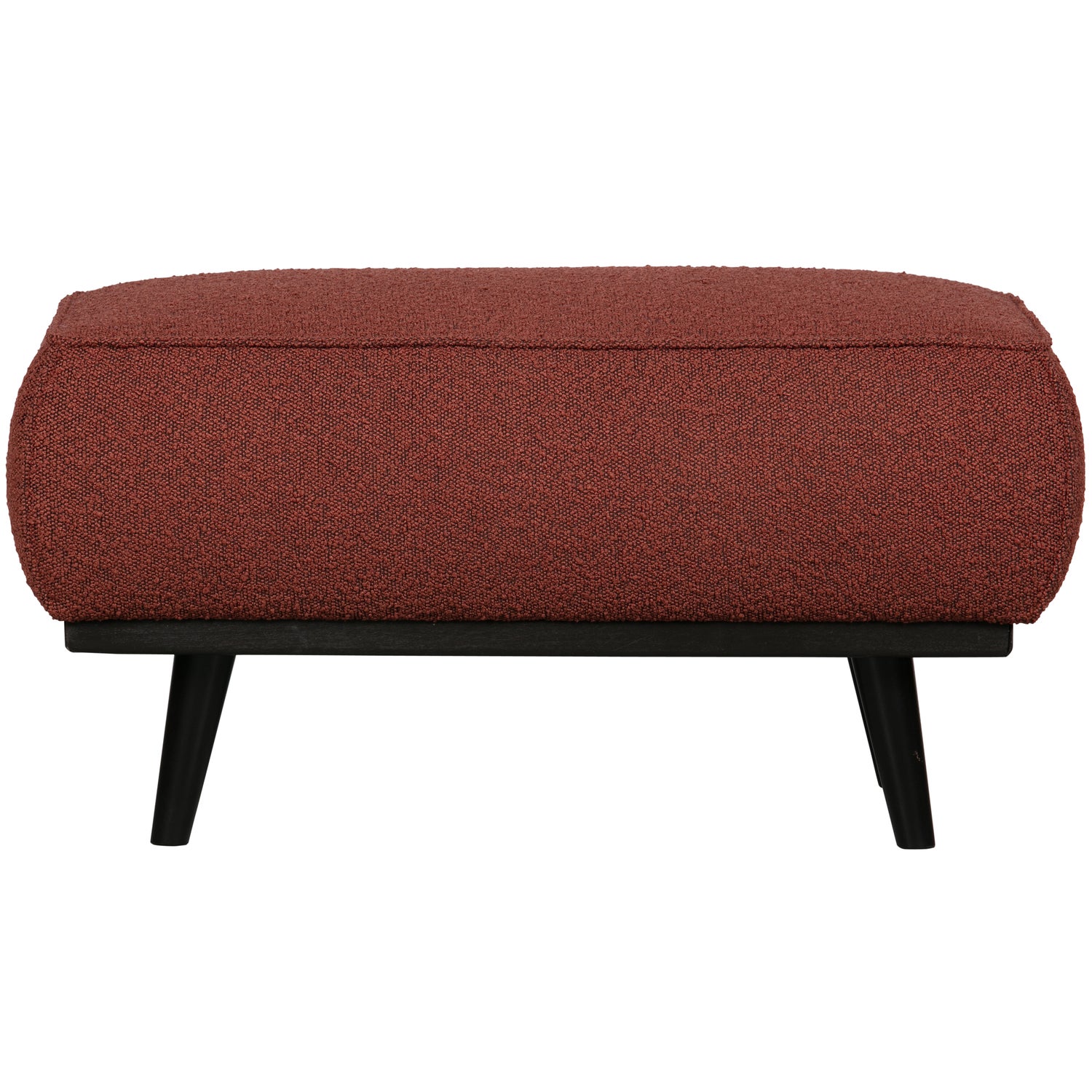 Statement Hocker Boucle - Chestnut - 80x55cm