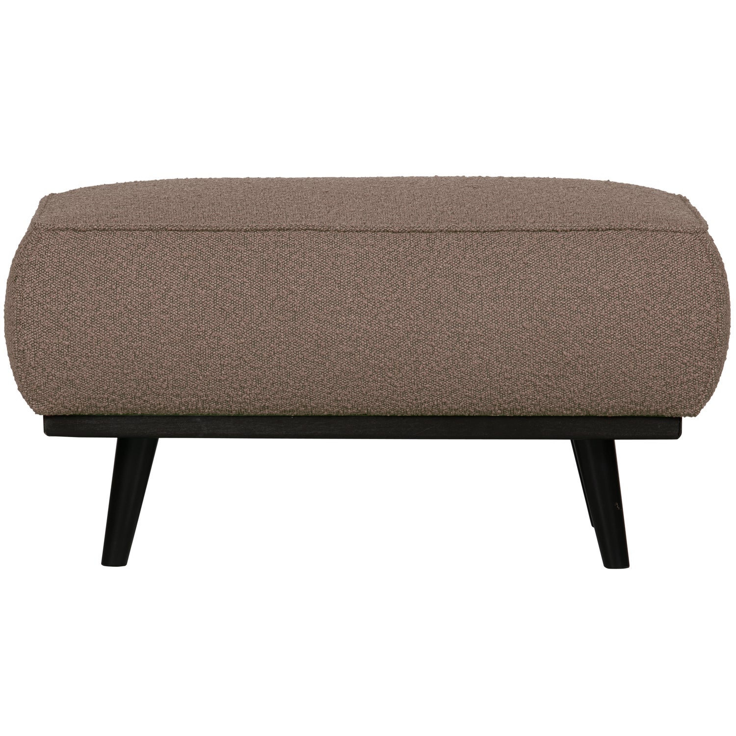 Statement Hocker Boucle - Nougat - 80x55cm