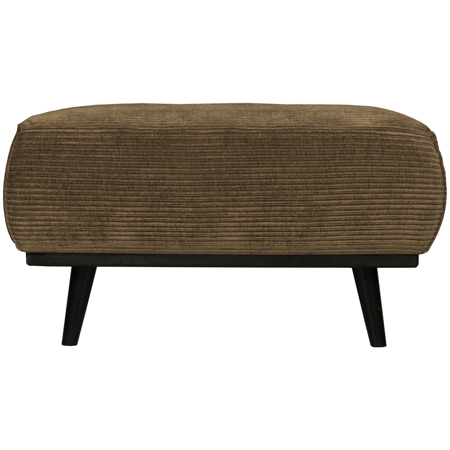 Statement Hocker Brede Platte Rib - Rock 80x55cm