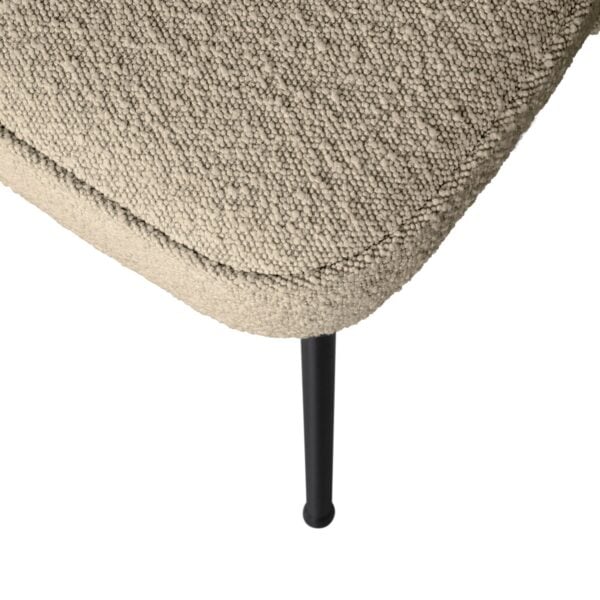 BePureHome Vogue eetbank boucle beige Beige Eetkamerbank