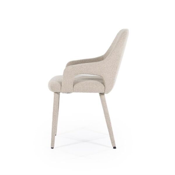 Chair Fika - Taupe By-Boo Eetkamerstoel 240241