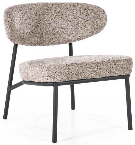 By-Boo Fauteuil Jari Bouclé - Taupe