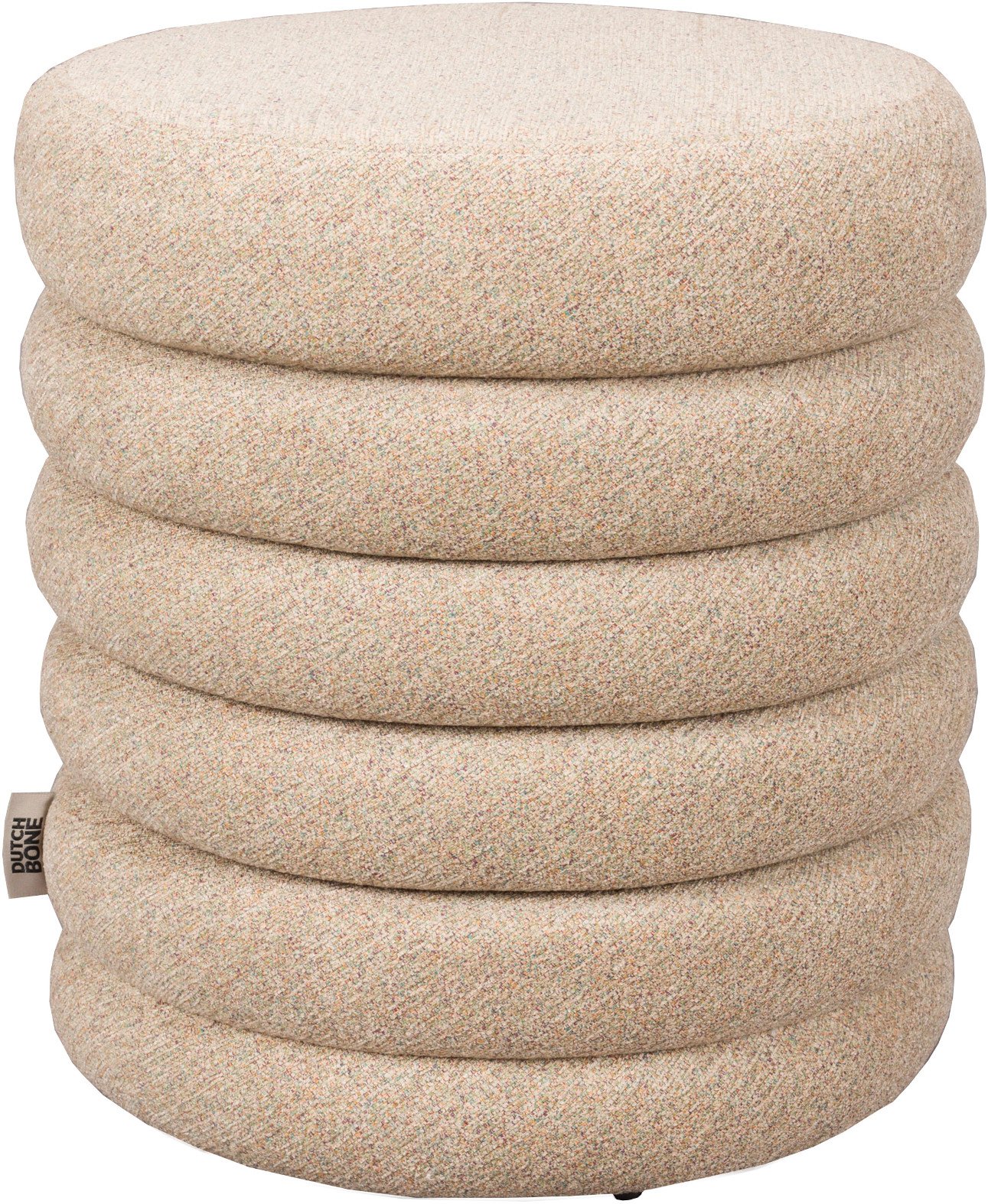 Fern Krukje Beige Dutchbone Poef ZVR1000096