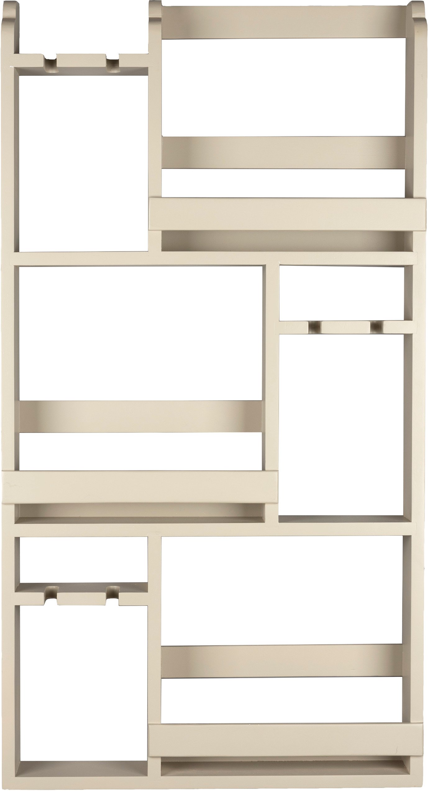 Myron Wine Wandkast Beige Dutchbone Wandplank ZVR1000119