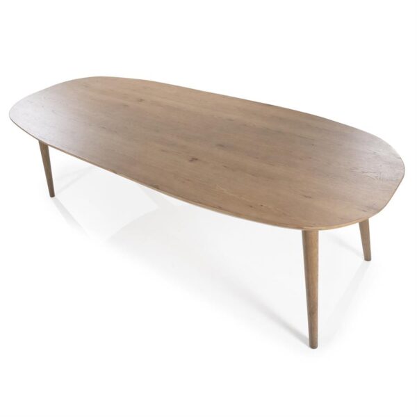 Eettafel Elijah 260x100 cm - Bruin Eleonora Eettafel 96215