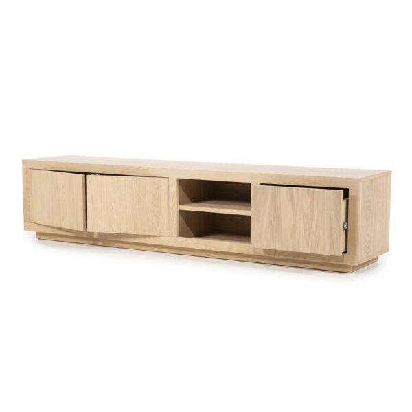 TV Meubel Helsinki 200 cm - Naturel Eleonora Tv-meubel|Tv-dressoir 96284