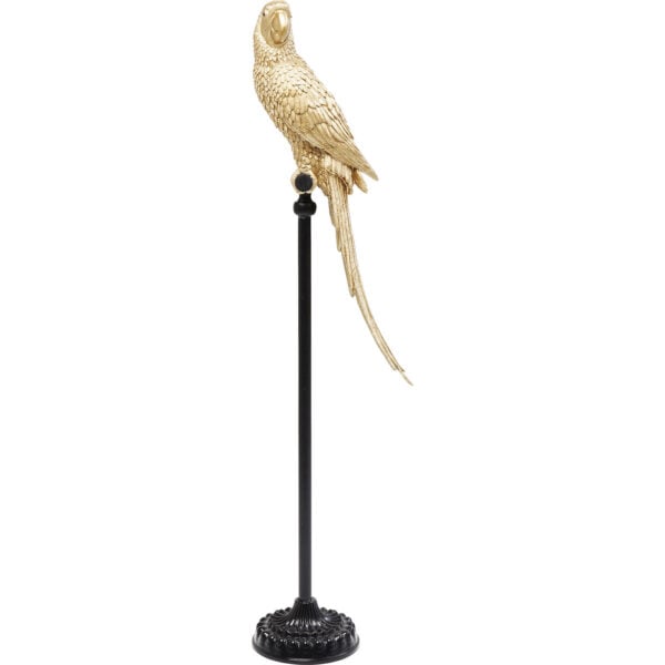 Beeld Parrot Gold 116cm Kare Design Beeld 61630