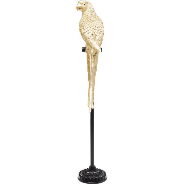 Beeld Parrot Gold 116cm Kare Design Beeld 61630