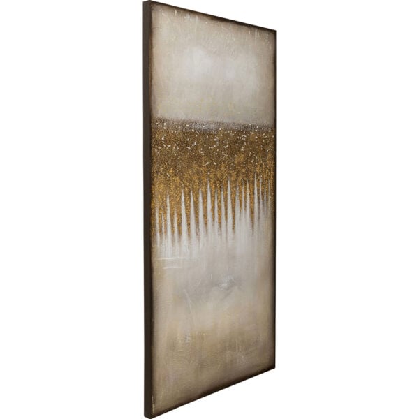 Schilderij Canvas Abstract Fields 100x200cm Kare Design Schilderij 62023