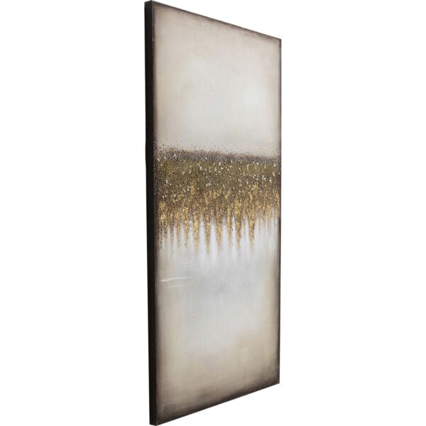 Schilderij Canvas Abstract Fields 100x200cm Kare Design Schilderij 62023