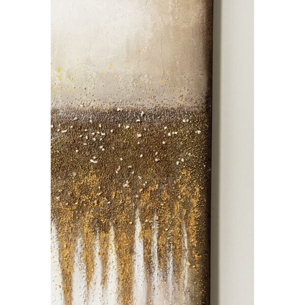 Schilderij Canvas Abstract Fields 100x200cm Kare Design Schilderij 62023