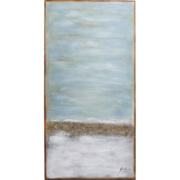 Schilderij Canvas Abstract Horizon 100x200cm Kare Design Schilderij 62024