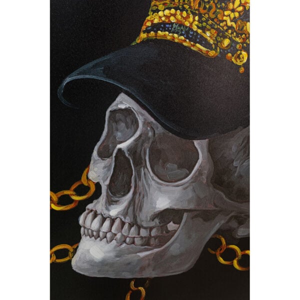 Schilderij Canvas Skull Gang 120x90cm Kare Design Schilderij 53166