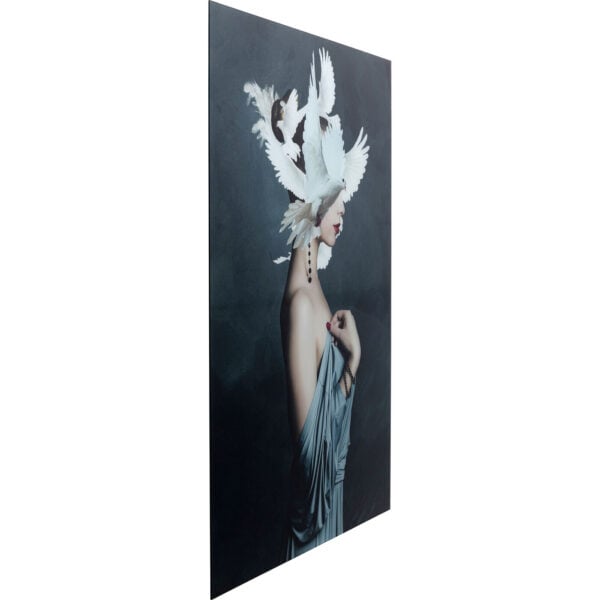 Schilderij Glas Mother Of Doves 80x120cm Kare Design Schilderij 53062