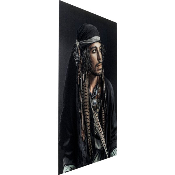 Schilderij Glas Pirate 80x120cm Kare Design Schilderij 53819