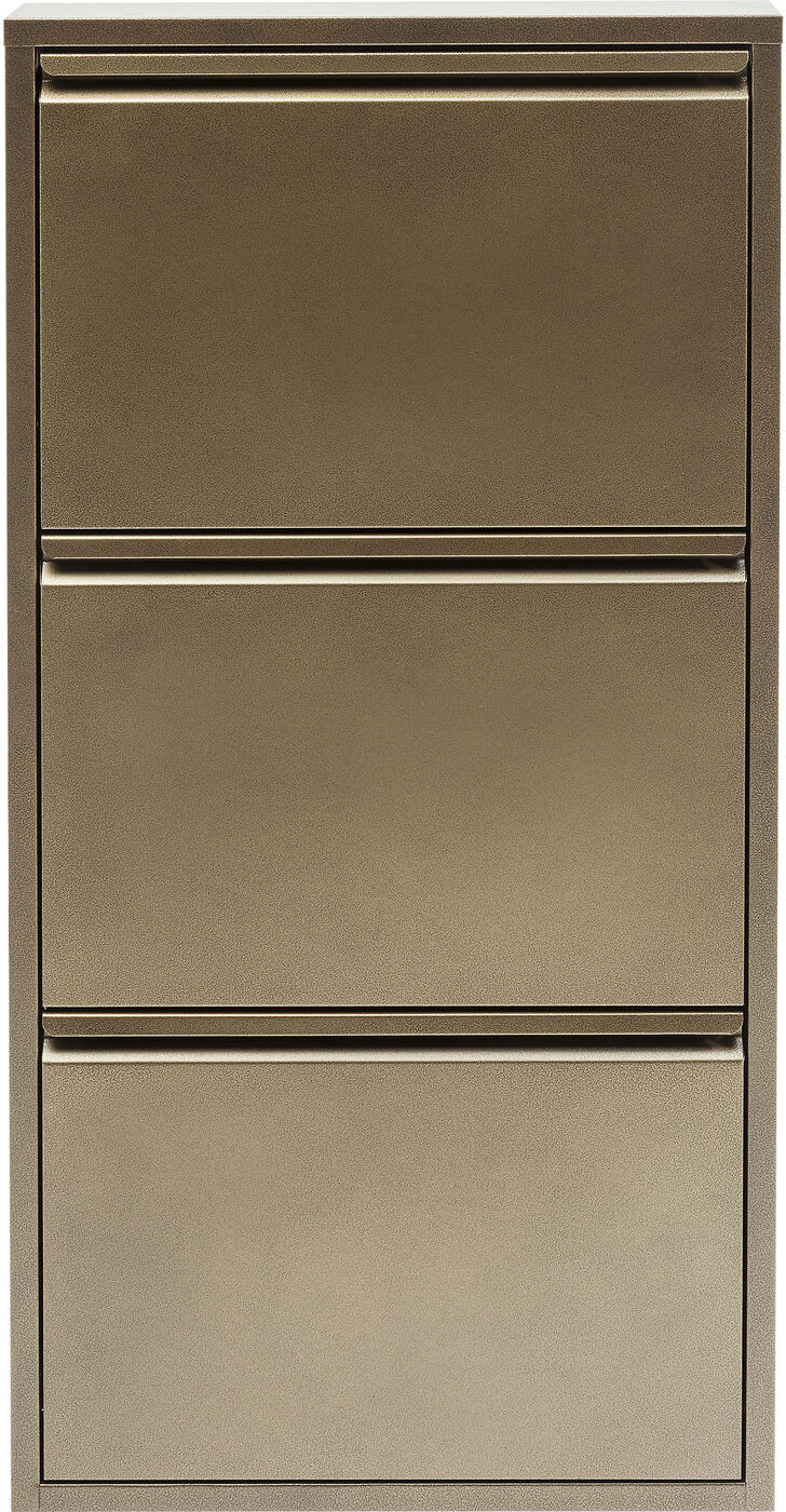 Schoenenkast Caruso 3 Bronze Kare Design Schoenenkast 82547