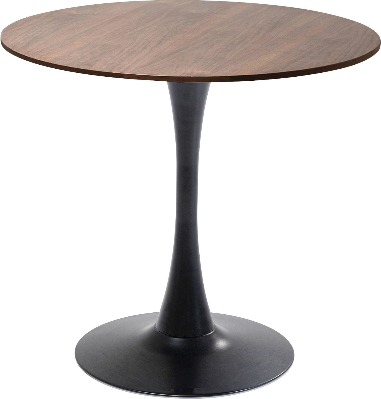 Tafel Schickeria Walnut BlackØ80cm