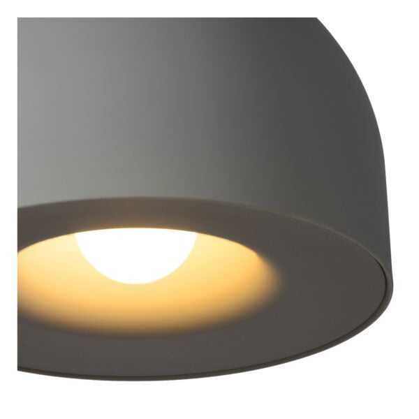 AKRON Hanglamp Ø50 cm 1xE27 - Grijs Lucide Hanglamp 20421/01/36