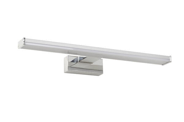 ONNO Spiegellamp Badkamer LED 1x11W 3000K IP44 - Mat Chroom Lucide Wandlamp 79297/12/12