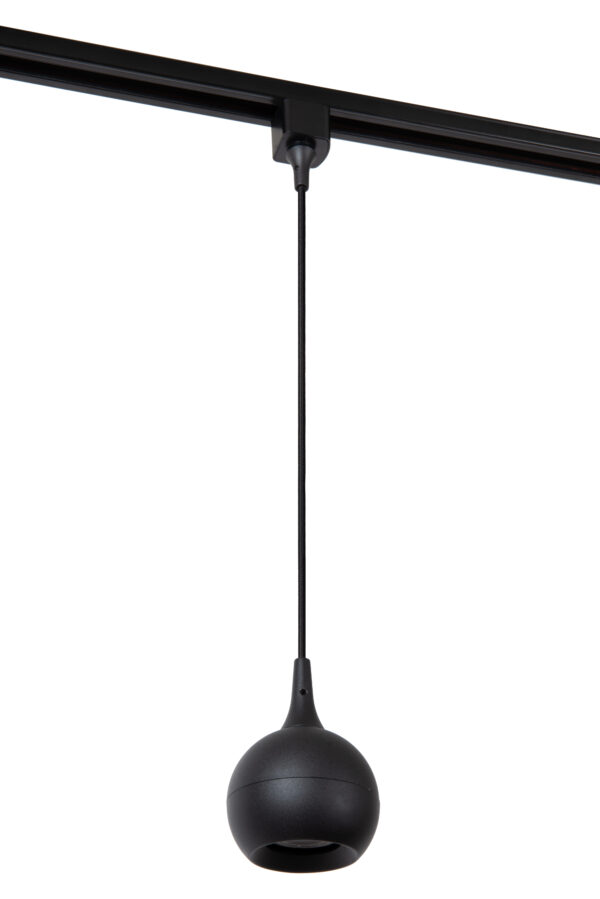 TRACK FAVORI Hanglamp 1-fase Railsysteem / Railverlichting 1xGU10 - Zwart (Uitbreiding) Lucide Raillamp 09956/01/30