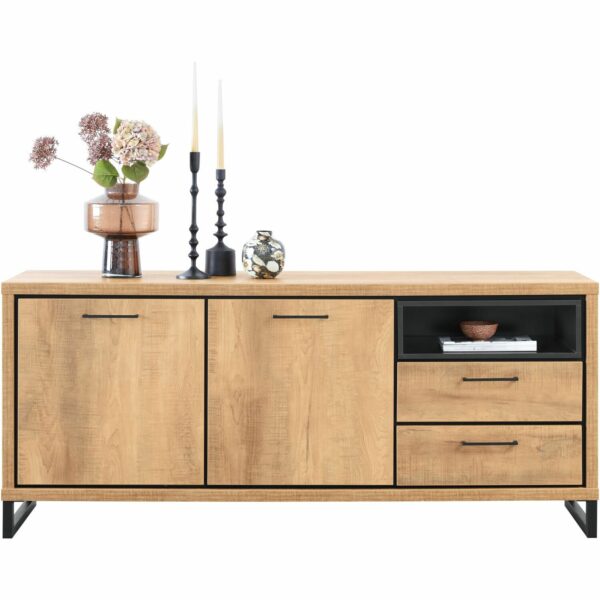 Profijt Meubel Dressoir 181cm Imbaro Bruin|Naturel Dressoir