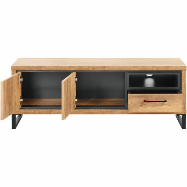 Profijt Meubel Tv-meubel 136cm Imbaro Bruin|Naturel Tv-meubel|Tv-dressoir