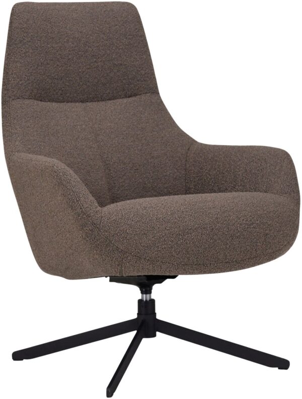 Pronto Wonen Draaifauteuil Vaneze bruin Bruin Draaifauteuil