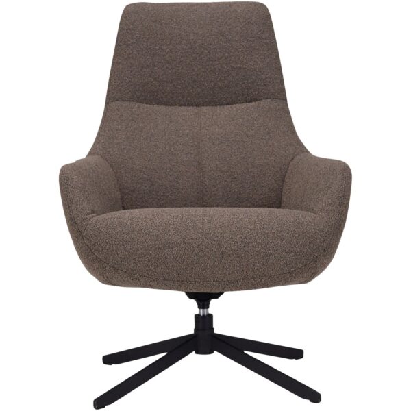 Pronto Wonen Draaifauteuil Vaneze bruin Bruin Draaifauteuil