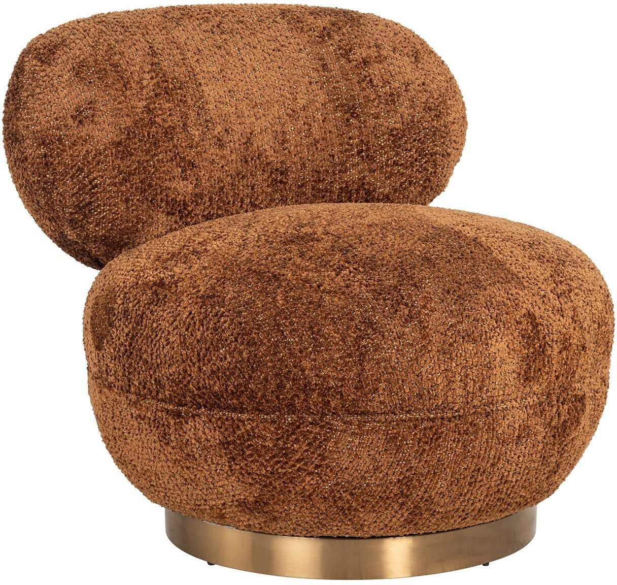 Richmond Interiors Draaifauteuil Jace Lovely cinnamon  Fauteuil