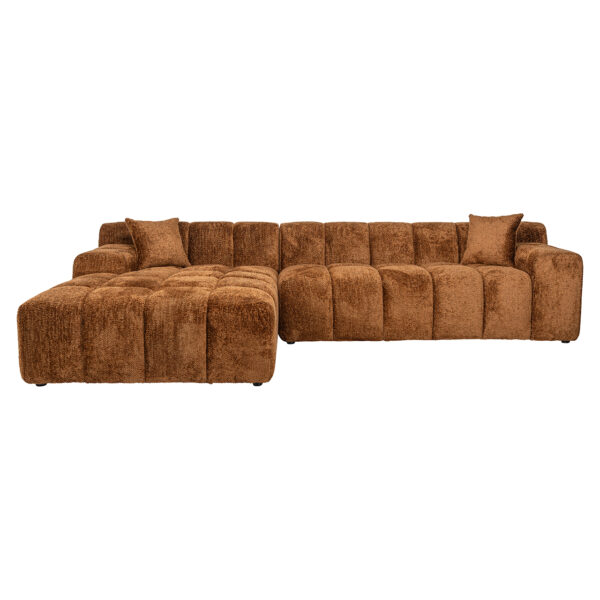 Richmond Interiors Sofa Cube 3-zits + lounge links  Bank