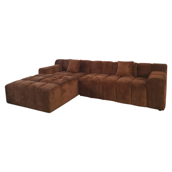 Richmond Interiors Sofa Cube 3-zits + lounge links  Bank