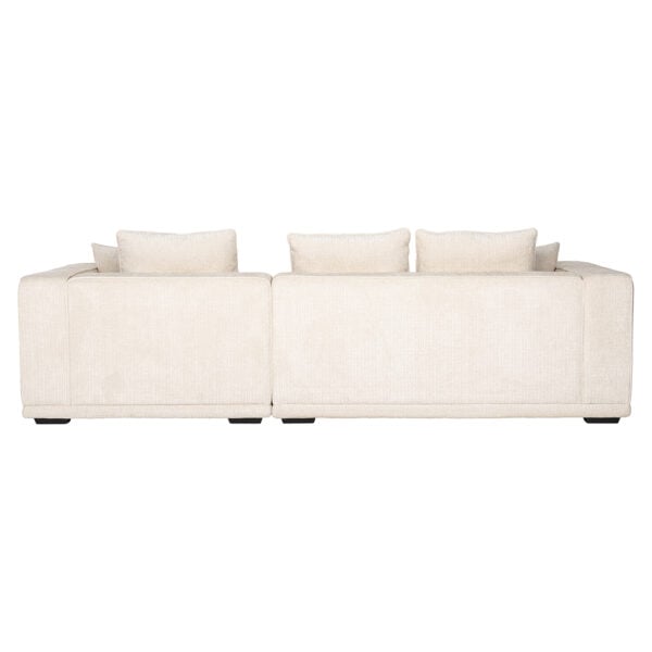 Richmond Interiors Sofa Lusso 3-zits beige chenille Beige Bank