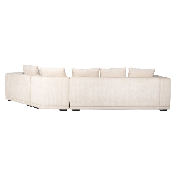 Richmond Interiors Sofa Lusso 4-zits beige chenille Beige Bank