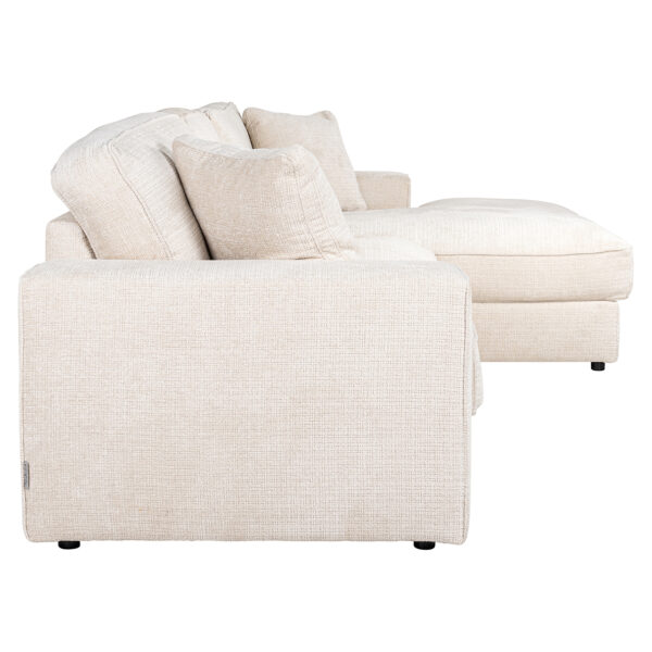 Richmond Interiors Sofa Santos 2,5-seater + lounge right beige niagara Beige Bank