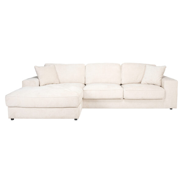 Richmond Interiors Sofa Santos lounge left + 2,5-seater beige niagara Beige Bank