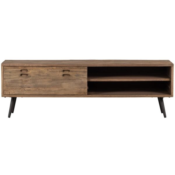 WOOOD Maddox tv meubel recycled hout naturel Naturel Tv-meubel|Tv-dressoir