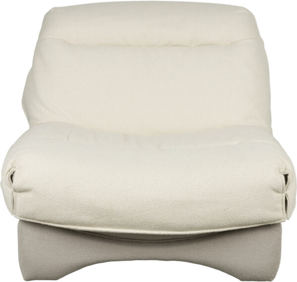 Fauteuil Twister Beige White Label Living  ZVR1000262