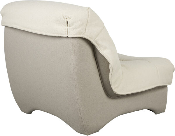 Fauteuil Twister Beige White Label Living  ZVR1000262