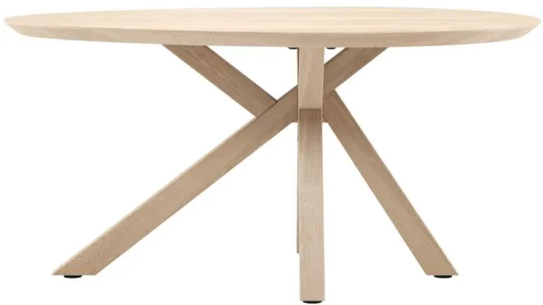 Xooon Cosenza eetkamertafel 160 x 115 cm - natural Naturel Eettafel