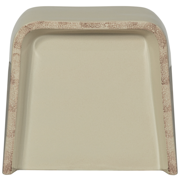 BePureHome Shoal bijzettafel keramiek cream Cream Bijzettafel