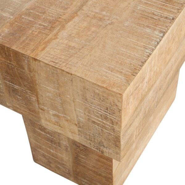 WOOOD Balk too salontafel hout naturel Naturel Salontafel